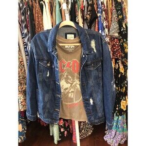 Basic Denim Wax Jean Jacket 100% cotton